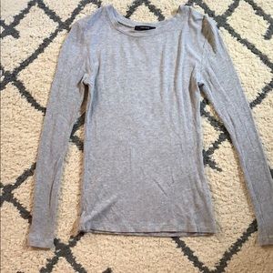 Forever 21 gray long sleeve